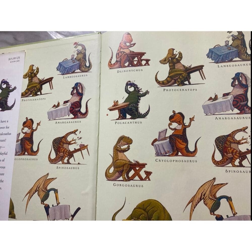 How to dinosaurs eat their food? Hardcover Book - Thumbnail 3