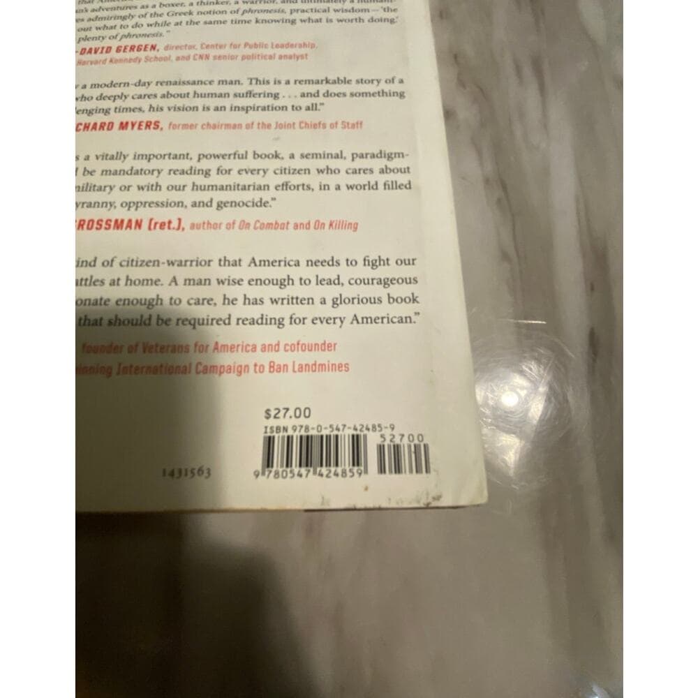 The Heart and the fist book hard Cover Book - Thumbnail 3