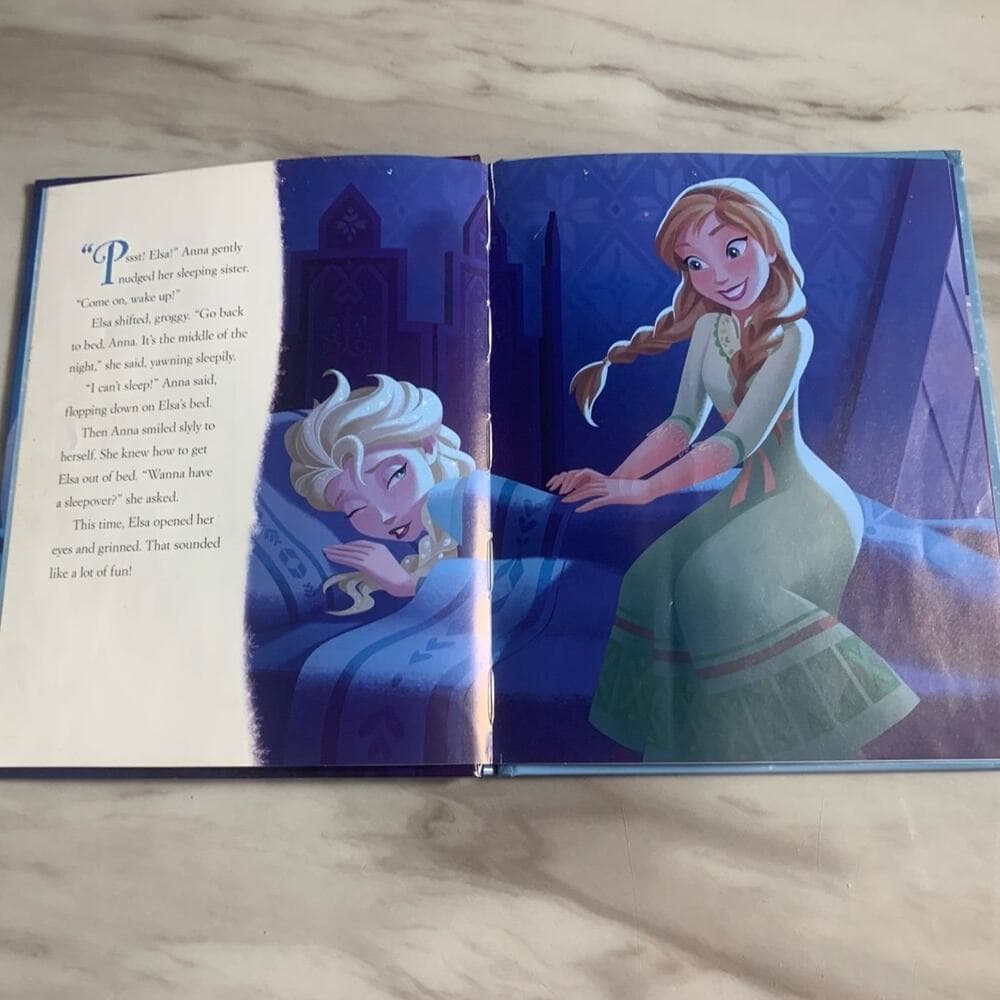 Frozen A Royal Sleepover Book - Thumbnail 2