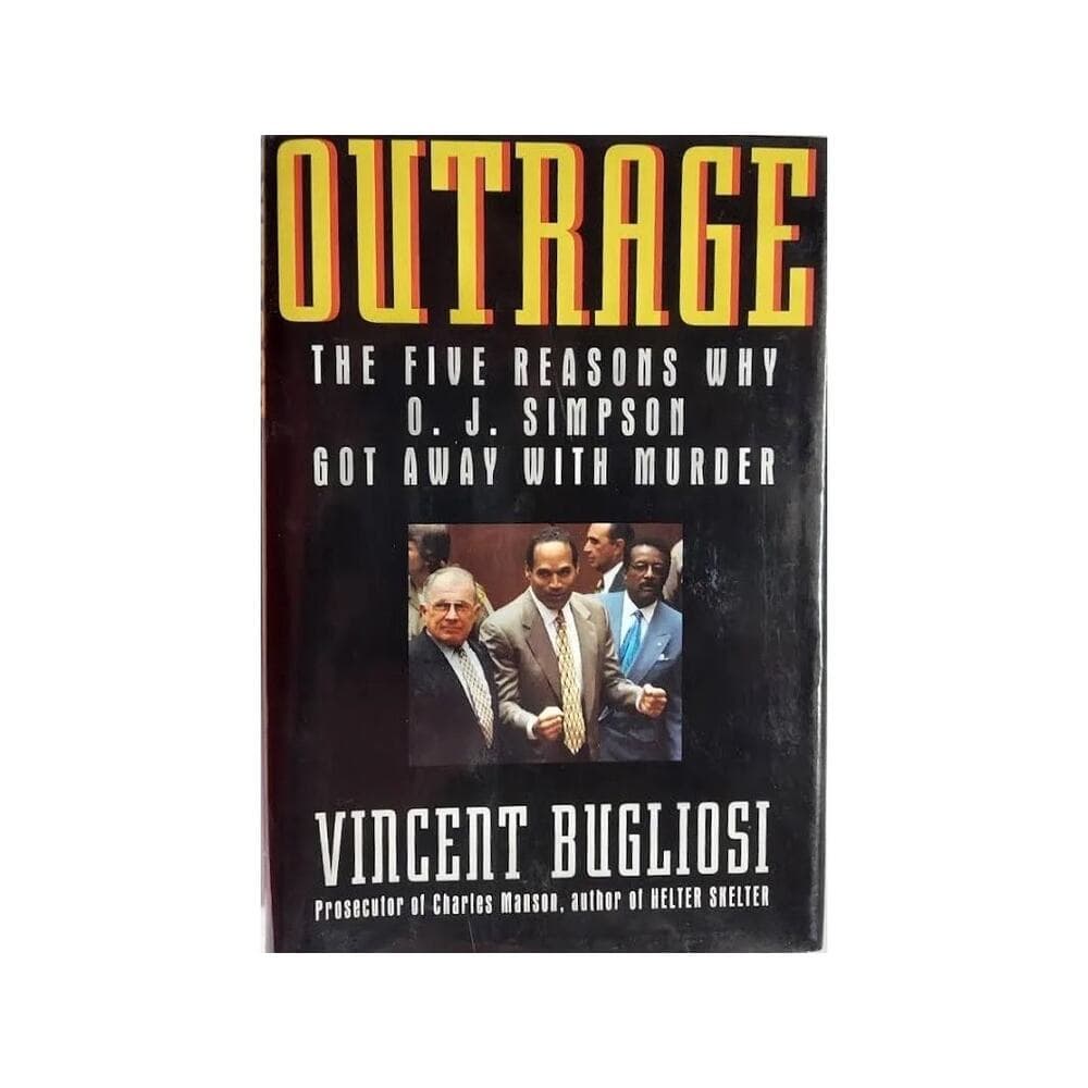 Outrage HardCover Book Author Vincent Bugliosi - Thumbnail 4