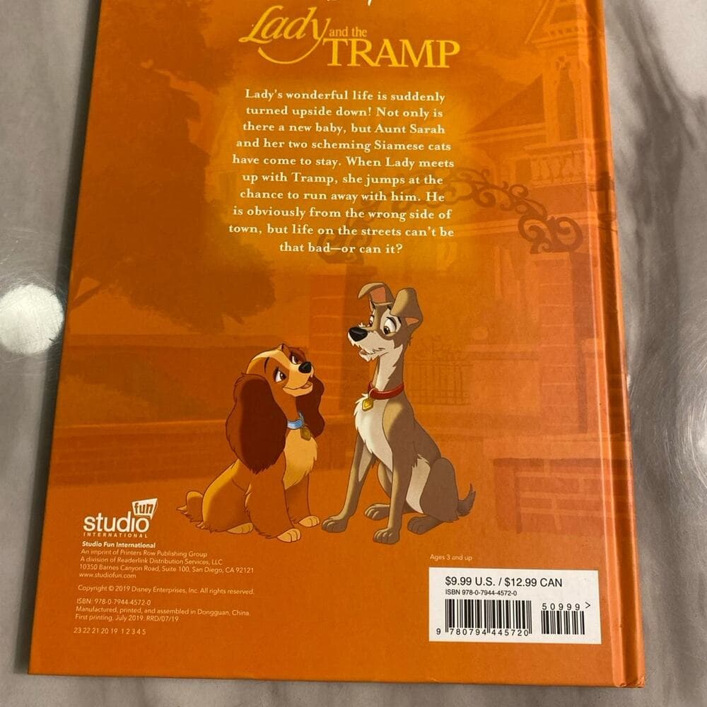 Lady in the tramp hardcover book - Thumbnail 2