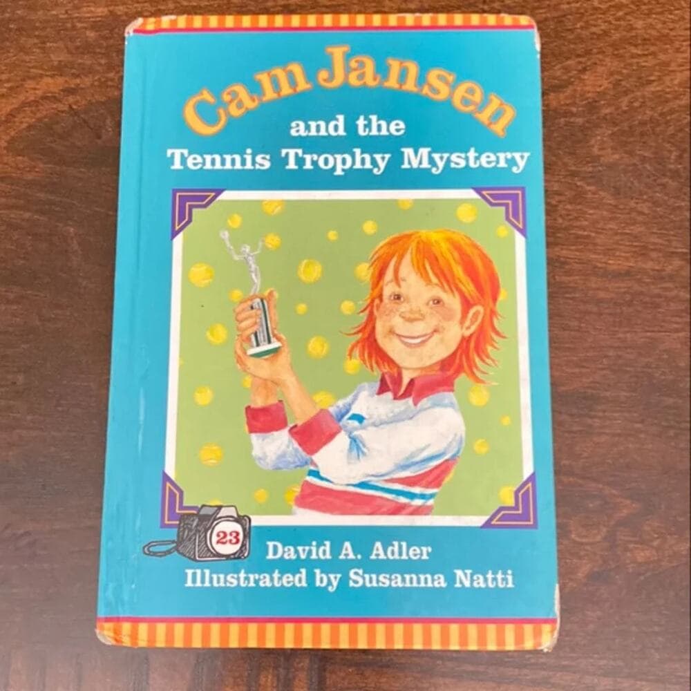 Cam Jansen and the Tennis Trophy Mystery Book - Thumbnail 2