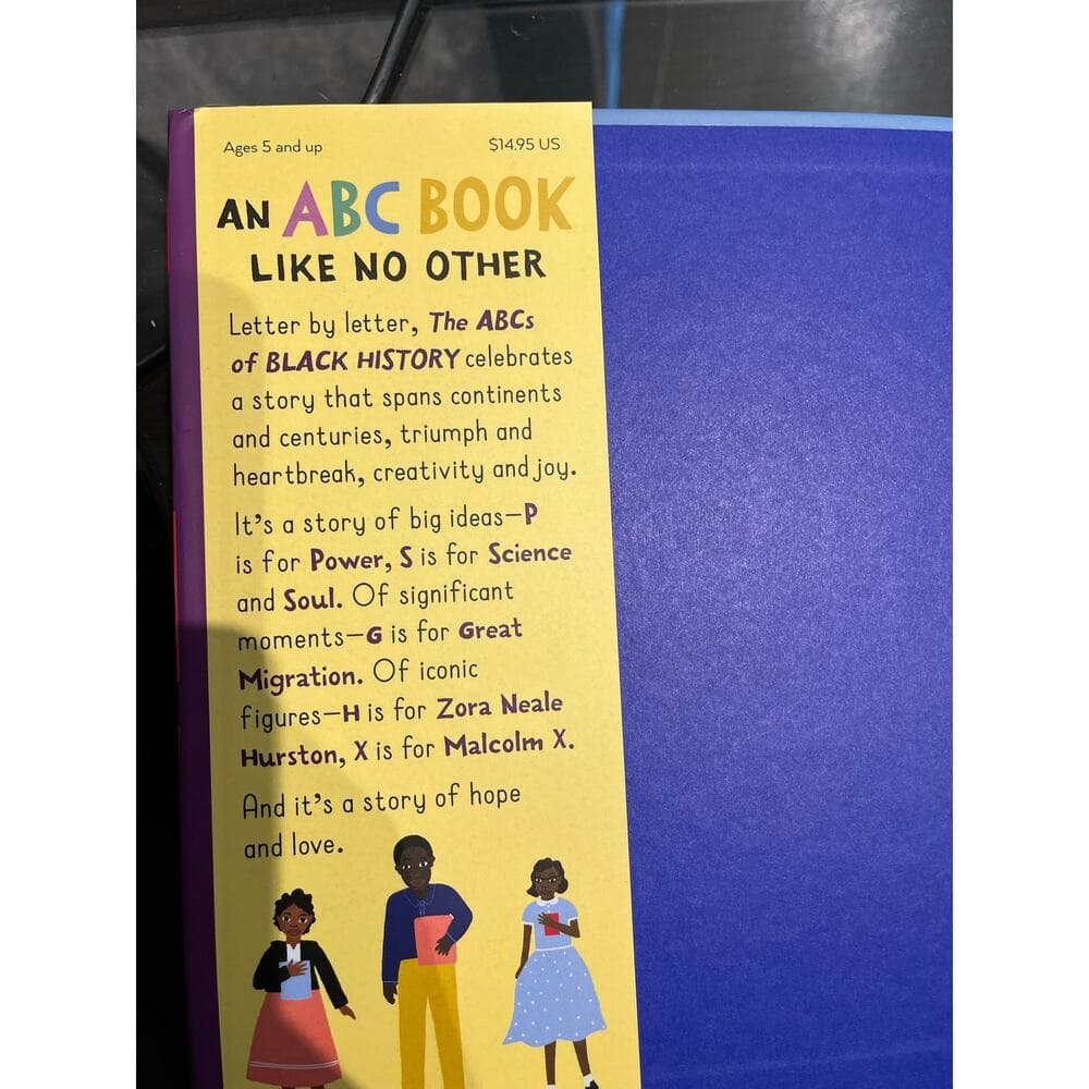 The ABCs Of Black History Hard Cover Book - Thumbnail 2