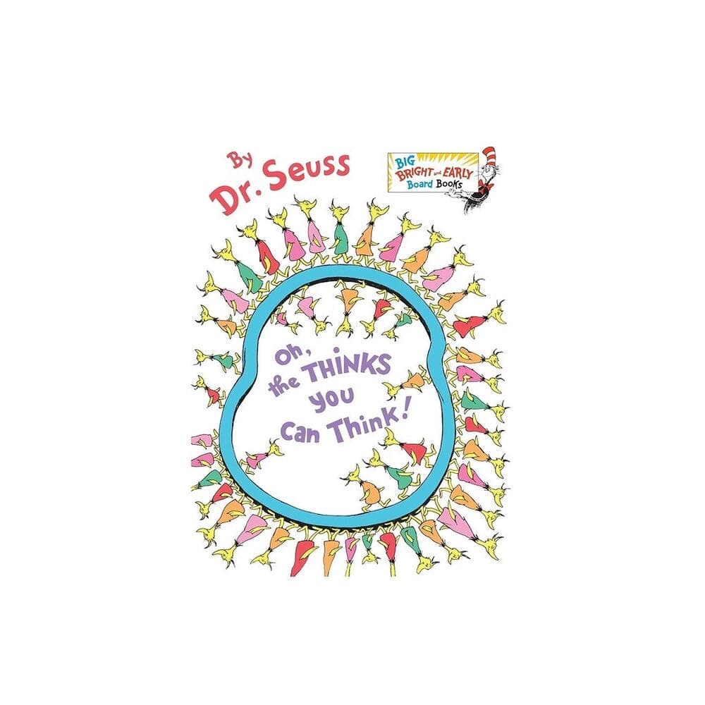 Oh the thinks you can think hardcover book by dr.Seuss - Thumbnail 5