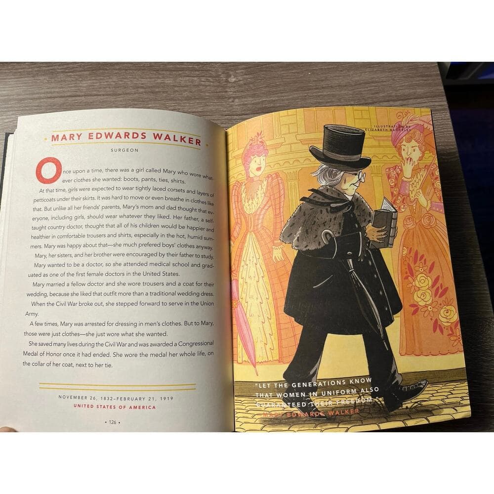 Good Night Story For Rebel Girls Hardcover Book - Thumbnail 3