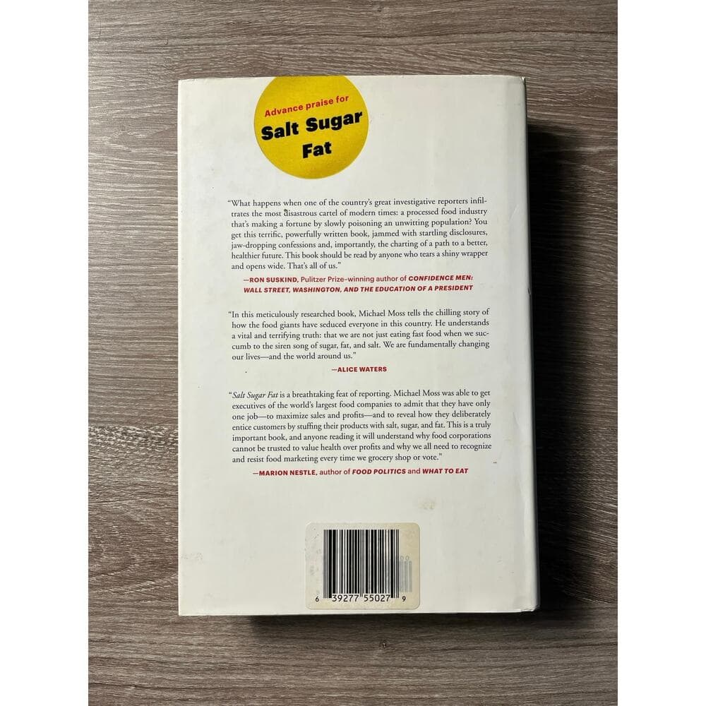 Salt Sugar Fat Hardcover Book - Thumbnail 2