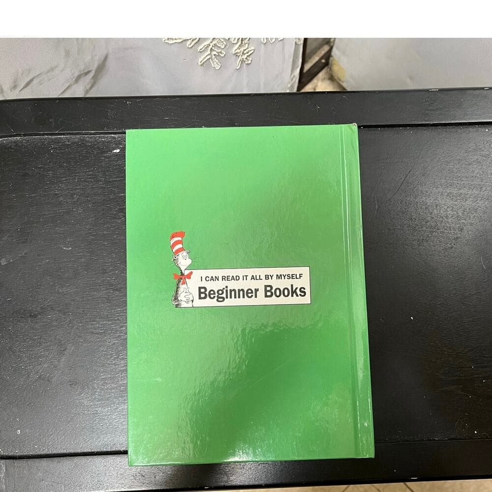 Dr. Seuss Theo LeSieg beginner book Ten apples on top! Hardcover #10 6.75"x9.25" - Thumbnail 2