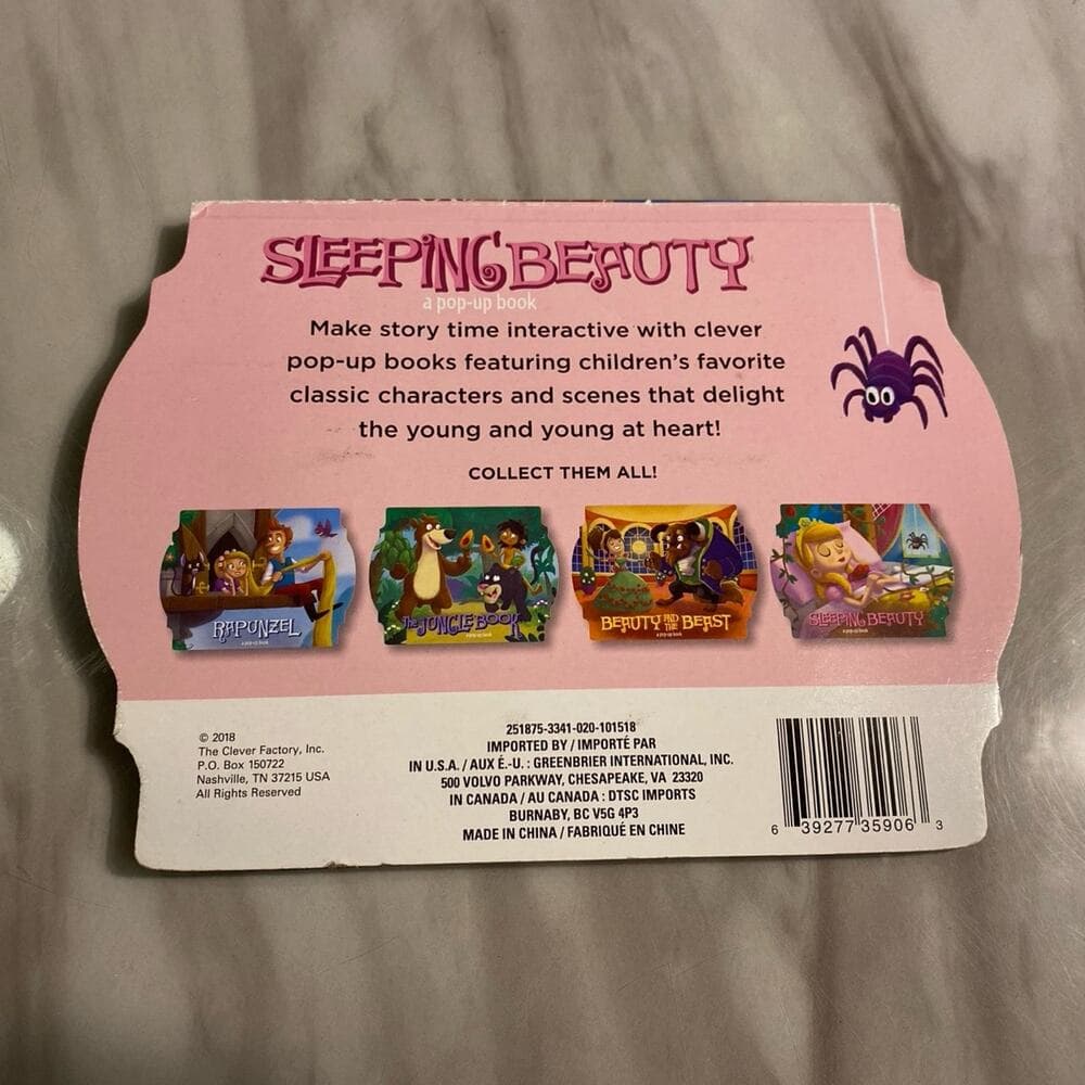 Sleeping beauty pop up book - Thumbnail 3