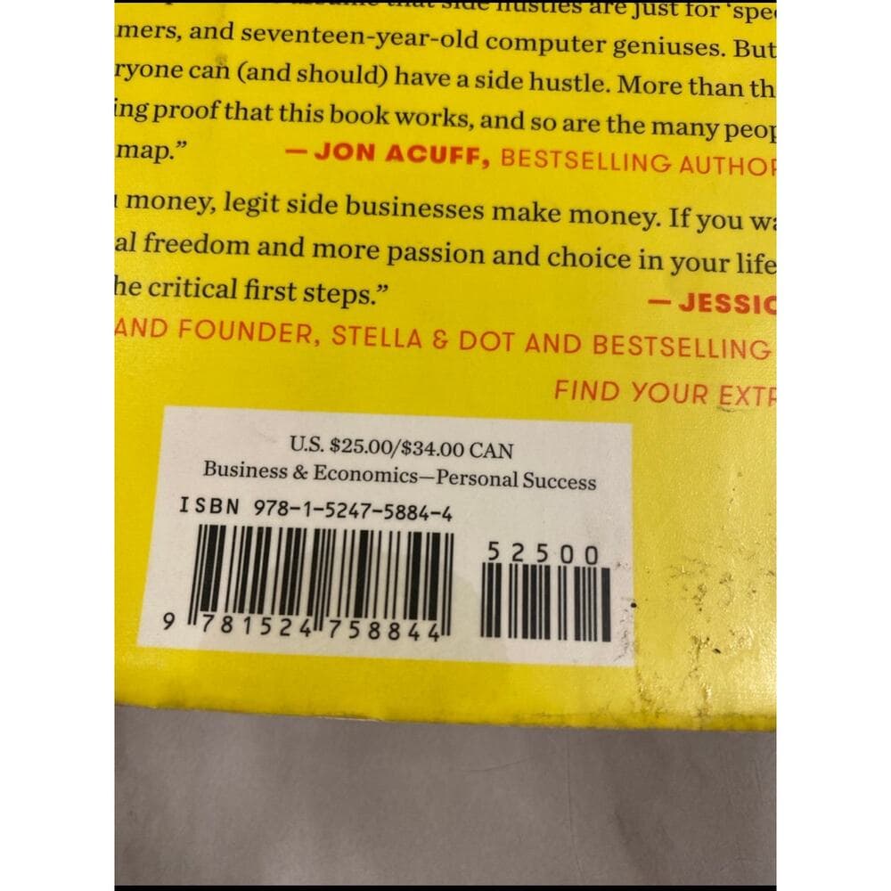 Side hustle Hard Cover Book - Thumbnail 4