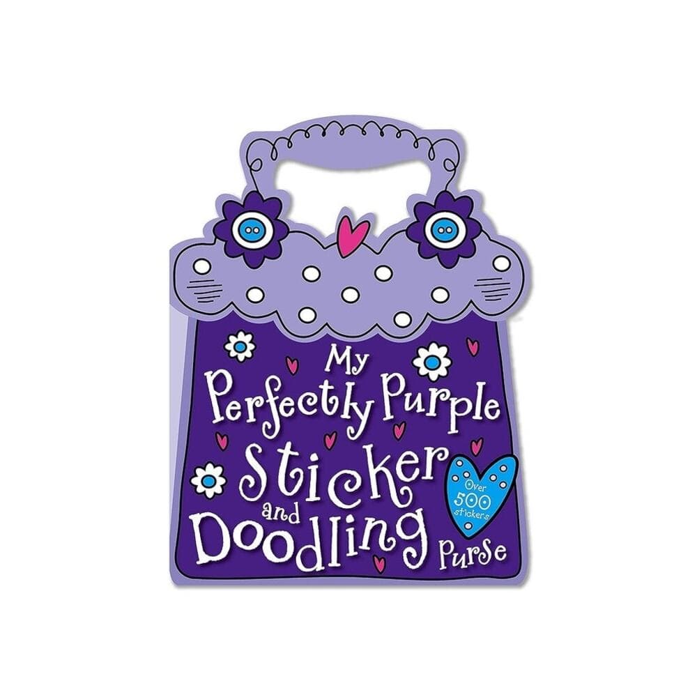 My Perfectly Purple Sticker and Doodling Purse Book - Thumbnail 4