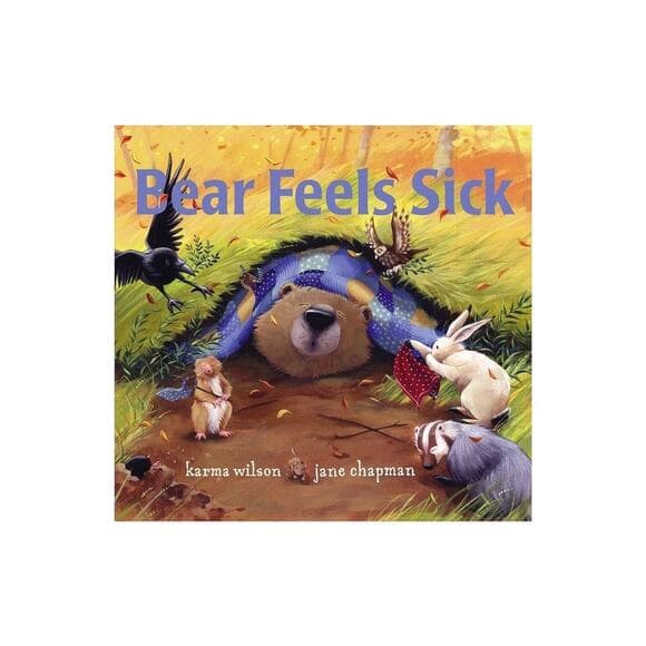 Bear Feels Sick Book - Thumbnail 5