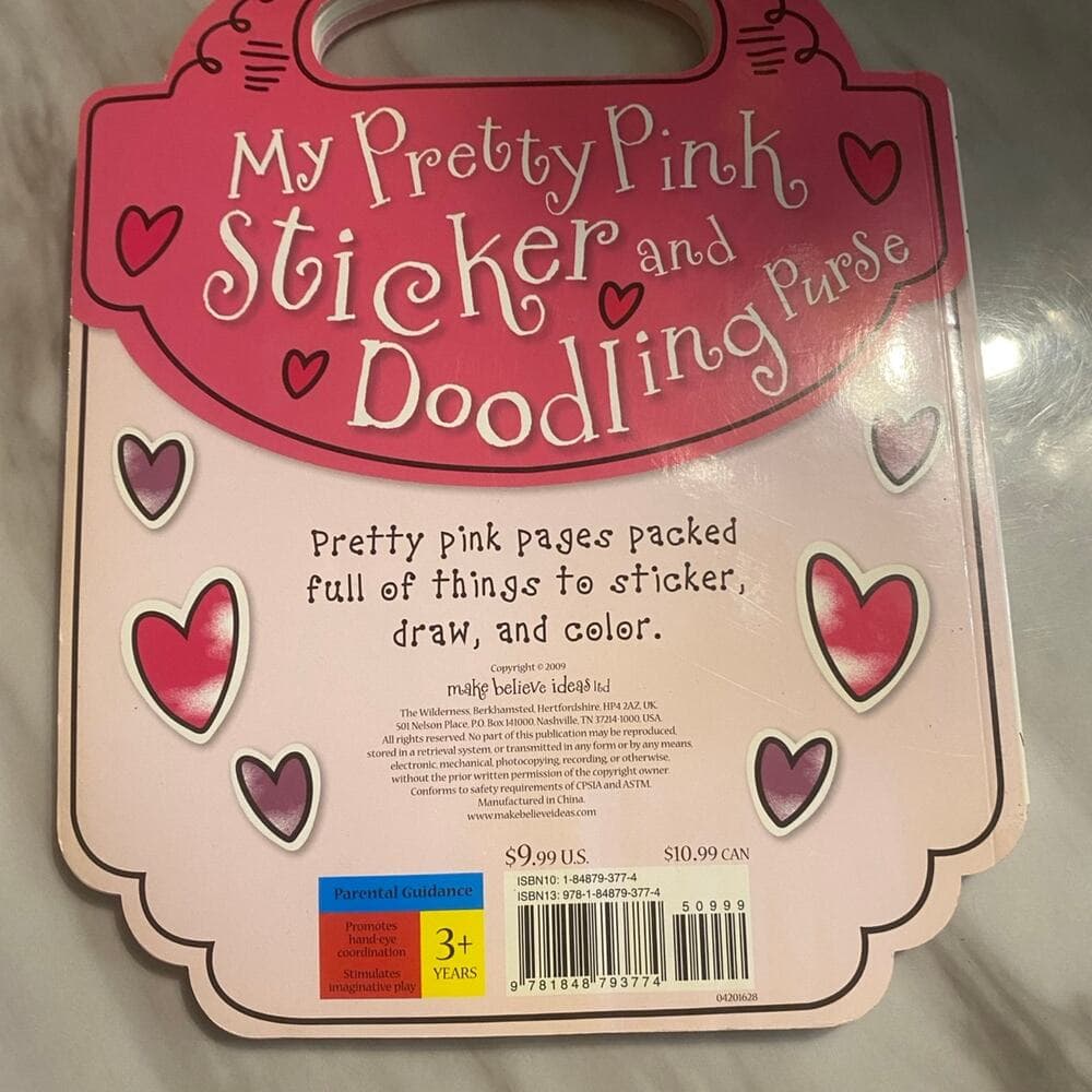 My Pretty Pink Sticker and Doodling book - Thumbnail 2