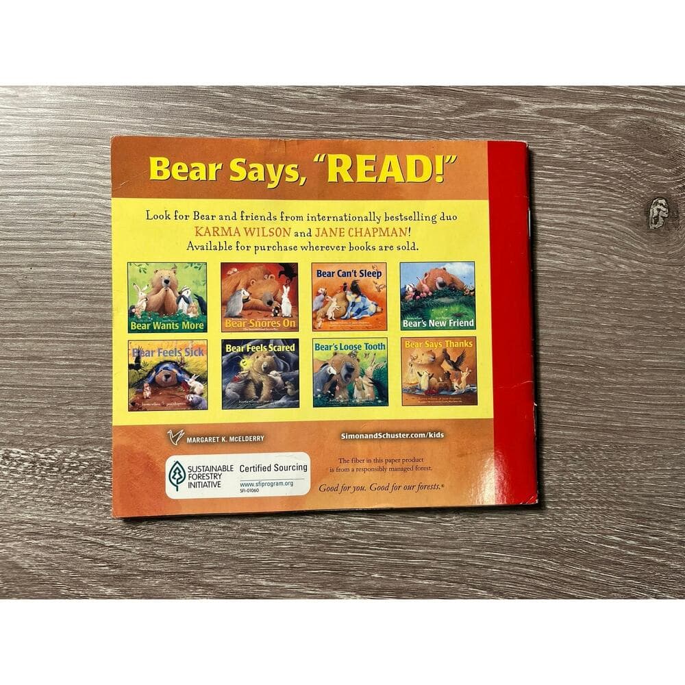 Bear Feels Sick Book - Thumbnail 2