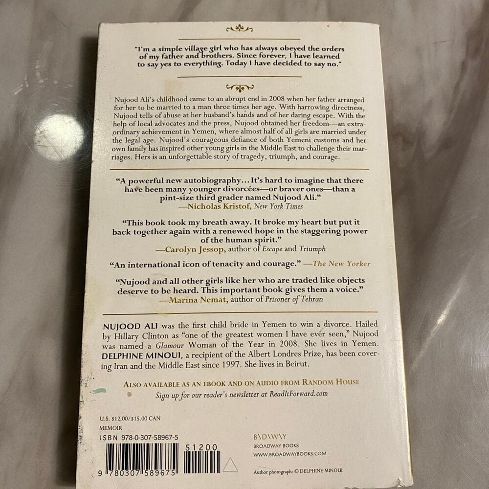 I Am Nujood, Age 10 and Divorced book - Thumbnail 2