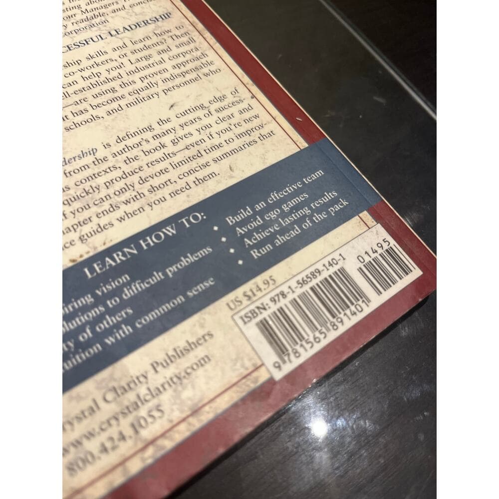 The art of supportive Leadership Soft Cover Book J.Donald Walter’s - Thumbnail 3