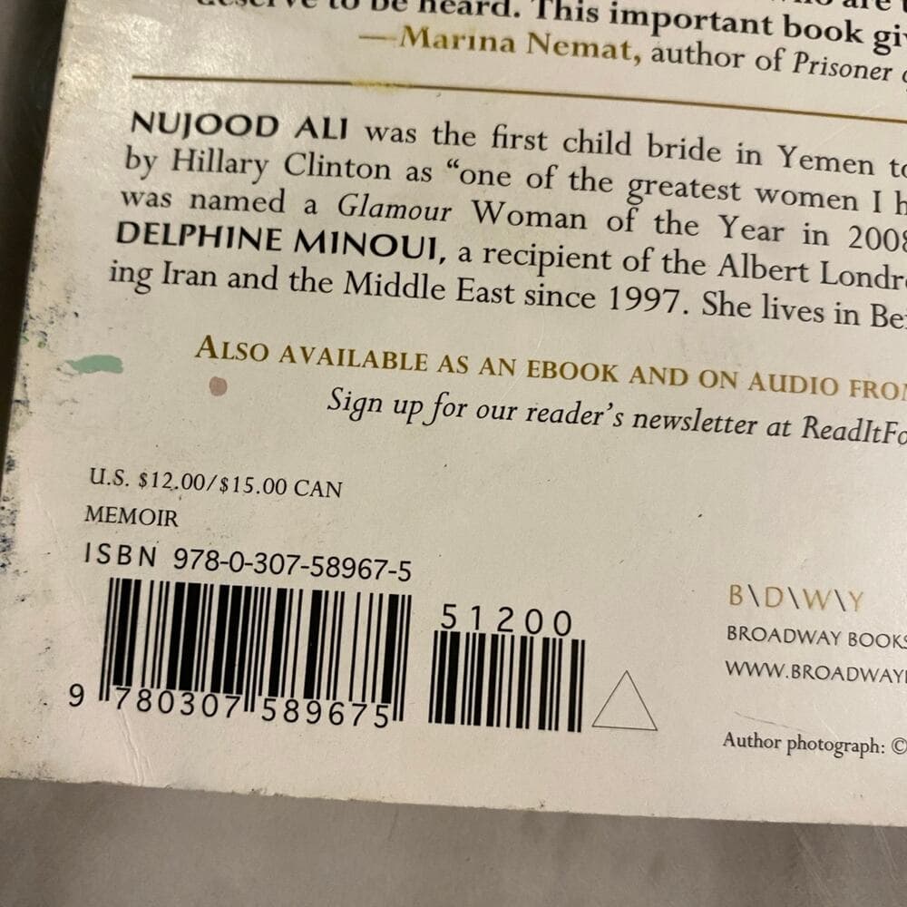 I Am Nujood, Age 10 and Divorced book - Thumbnail 3