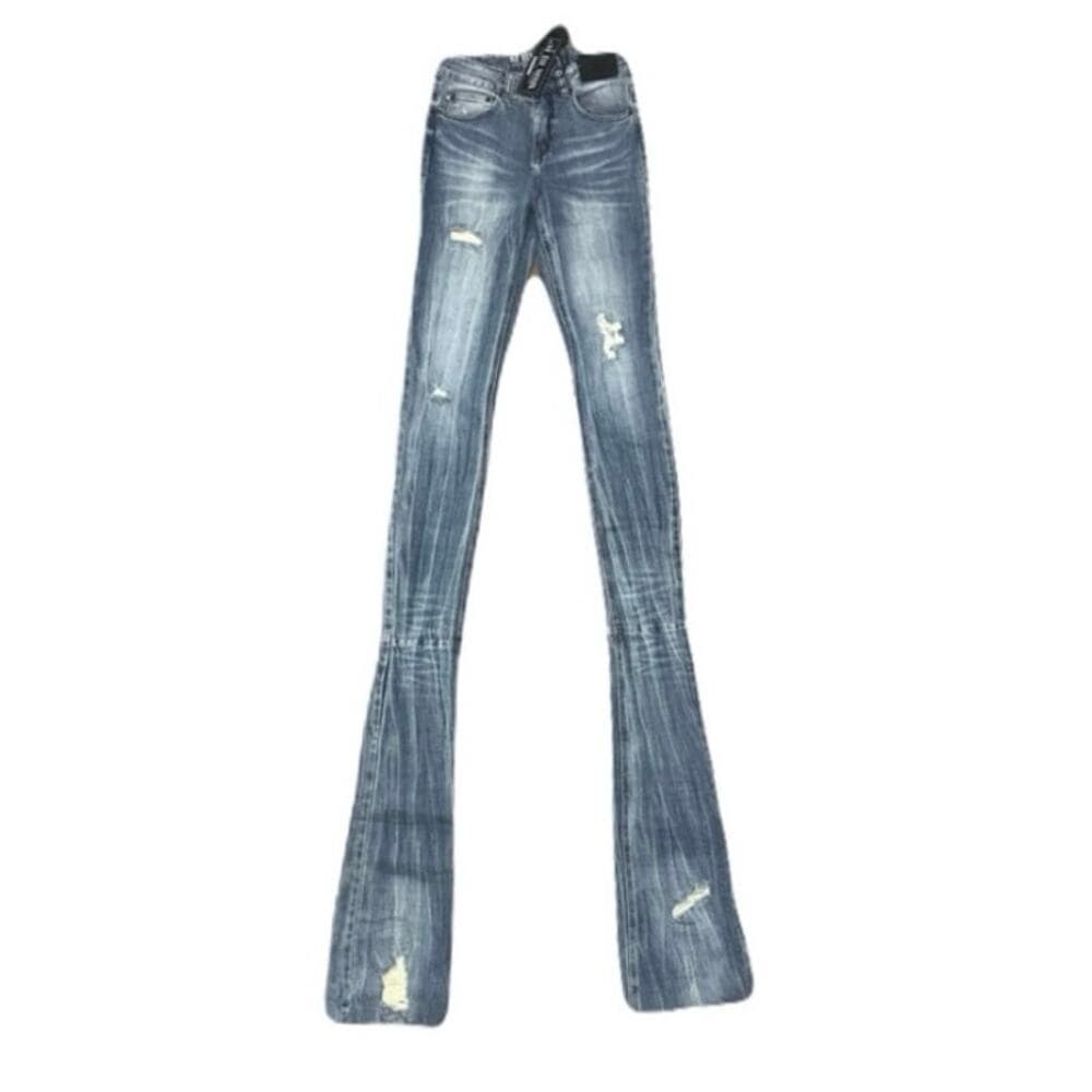 Si Tu Veux Alix Jean Medium Wash Size 30 New - Thumbnail 5