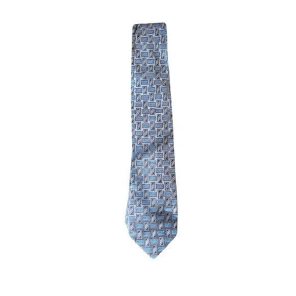 Pierre Cardin Blue Tie In Good condition - Thumbnail 4
