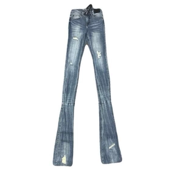 Si Tu Veux Alix Jean Medium Wash Size 30 New - Thumbnail 6
