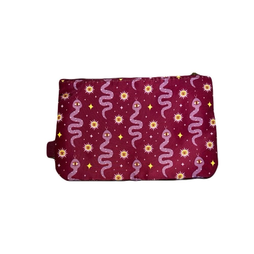 Ipsy burgundy make-up Bag - Thumbnail 3