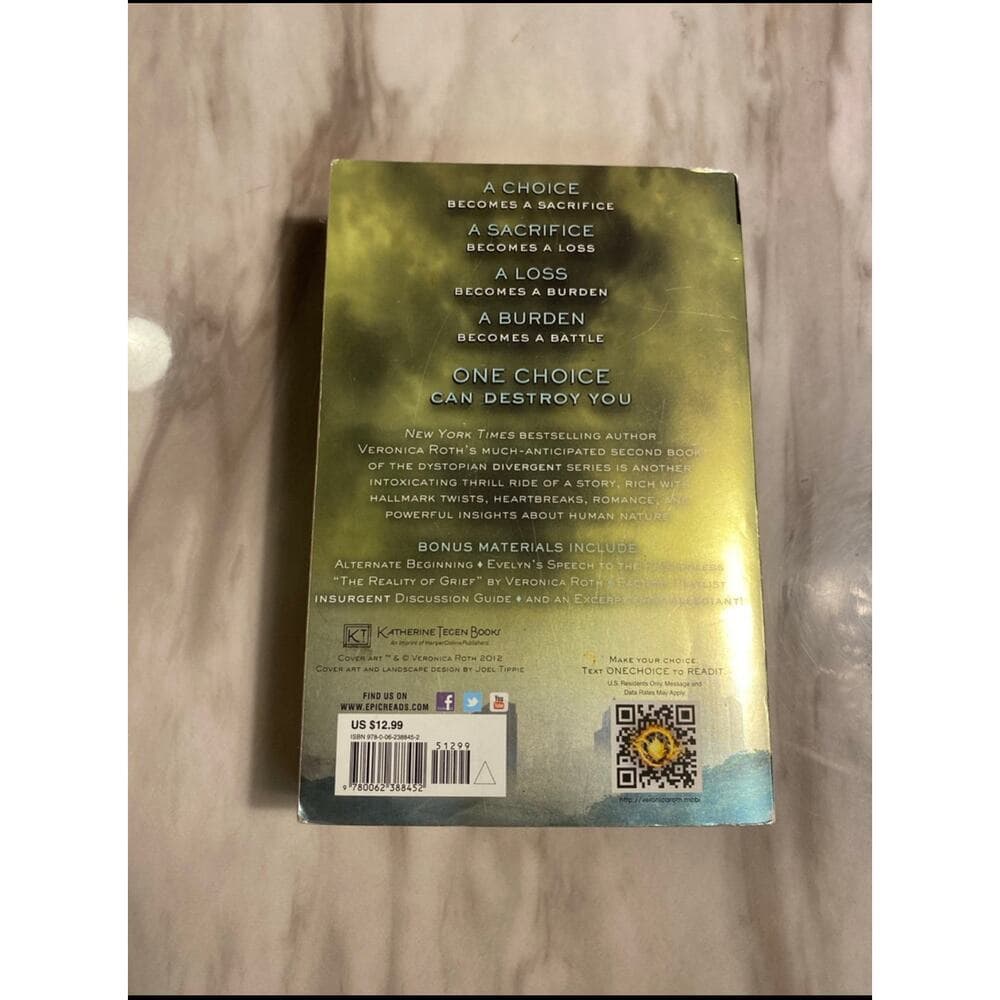 Insurgent by Veronica Roth Book - Thumbnail 2