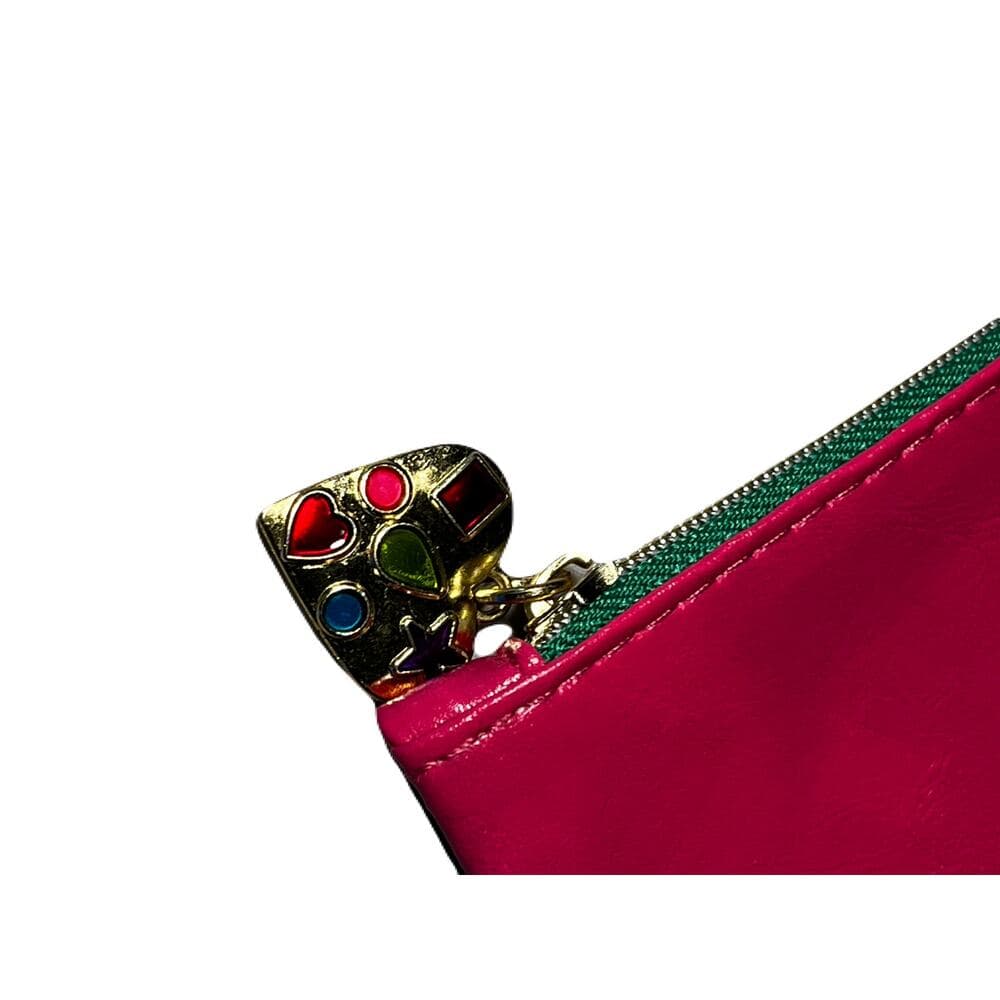 Ipsy burgundy and blue make-up Bag - Thumbnail 2