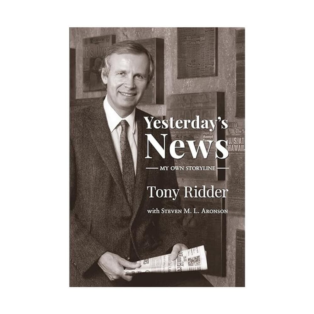 Yesterday’s News My Own Storyline Tony Ridder Book - Thumbnail 4