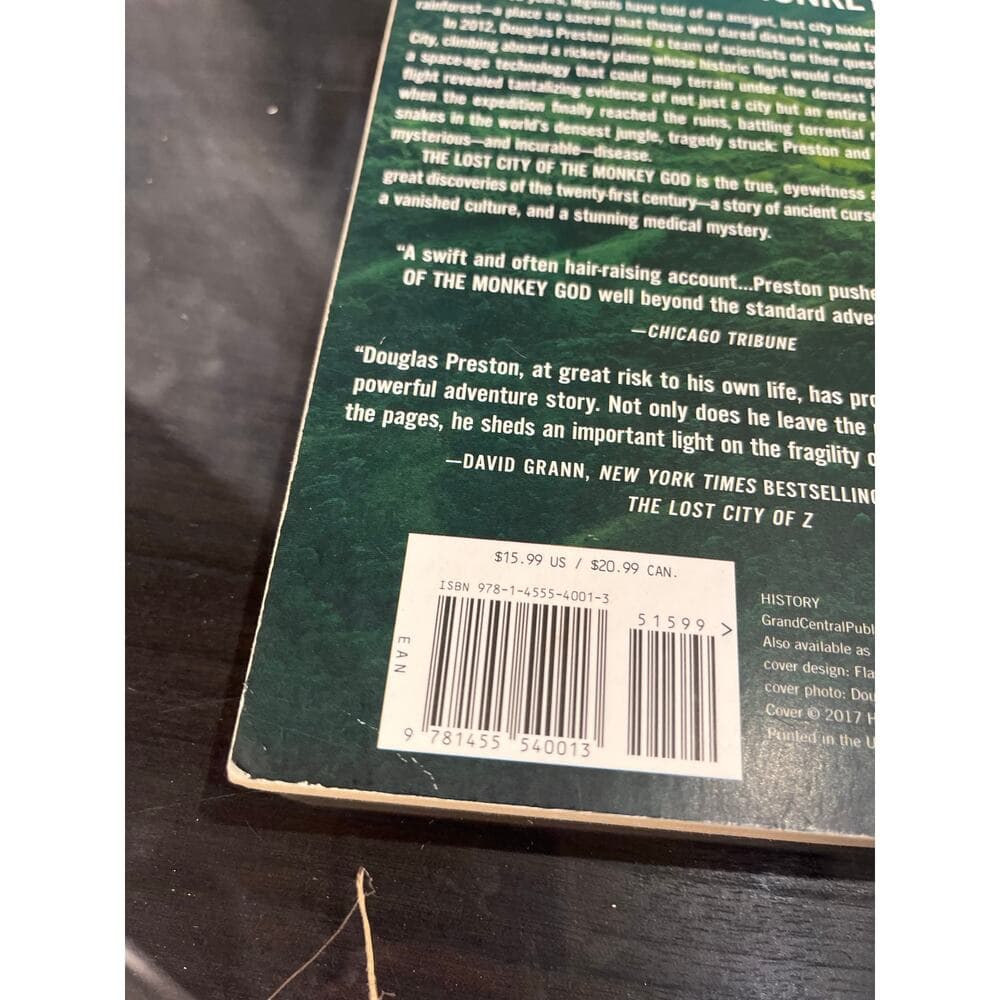 The Lost City Of The Monkey God Soft Cover Book - Thumbnail 3