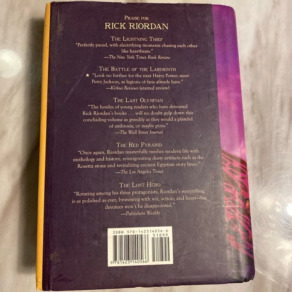 The Throne of Fire hardcover book - Thumbnail 2