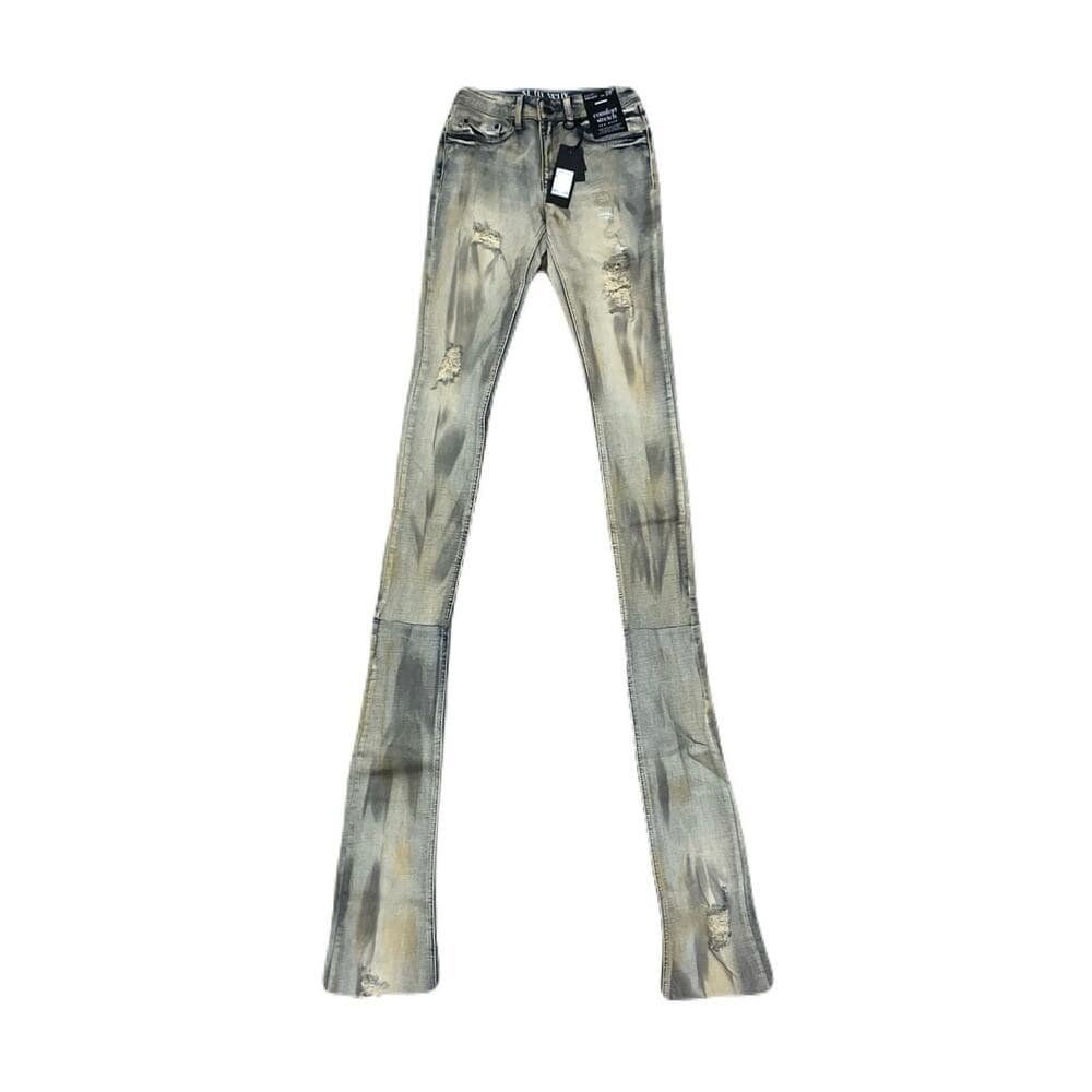 Si Tu Veux Brandon Jean’s Matte Gold Size 28 New - Thumbnail 5