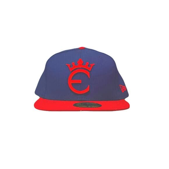 New Era Empire Entertainment Royal & Red Hat Size 7 5/8 - Thumbnail 7
