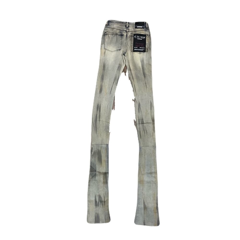 Si Tu Veux Brandon Jean’s Matte Gold Size 30 New - Thumbnail 2