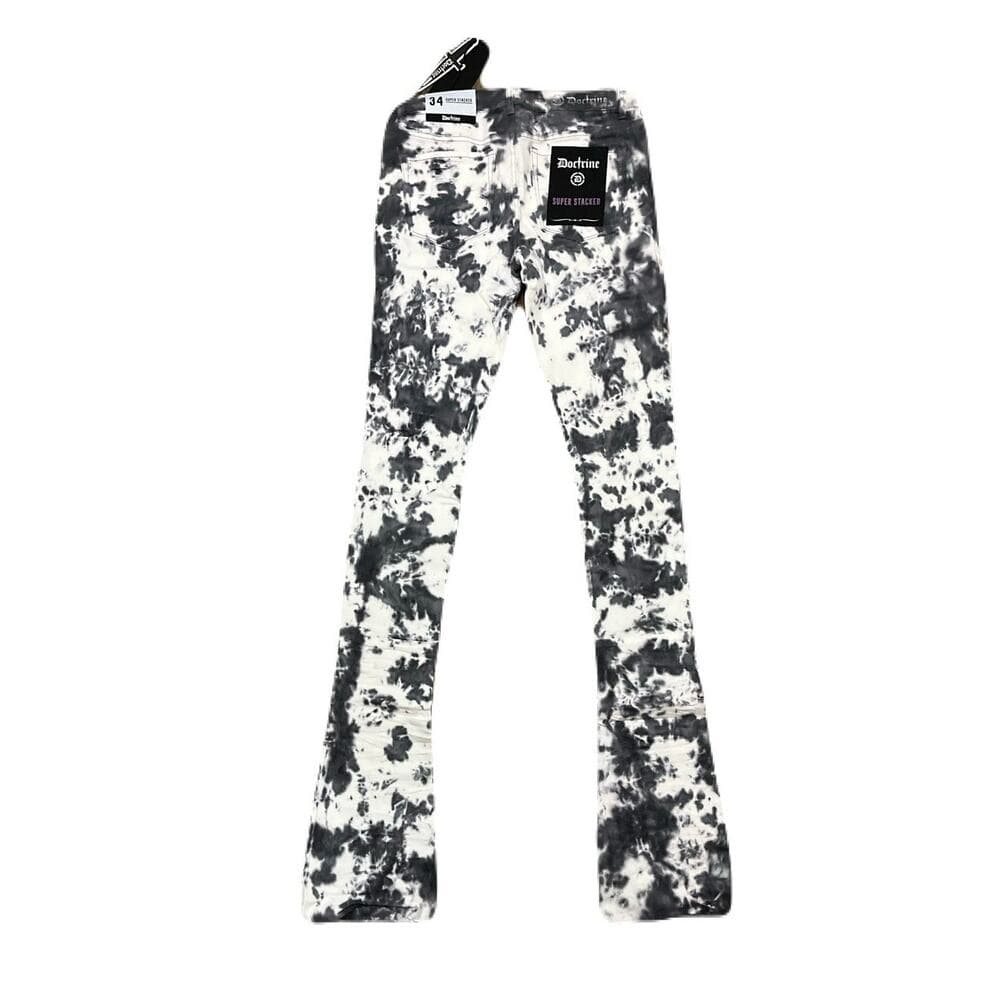 Doctrine Pacific Gray Superstacks Jean’s Men’s New Size 34 New - Thumbnail 2