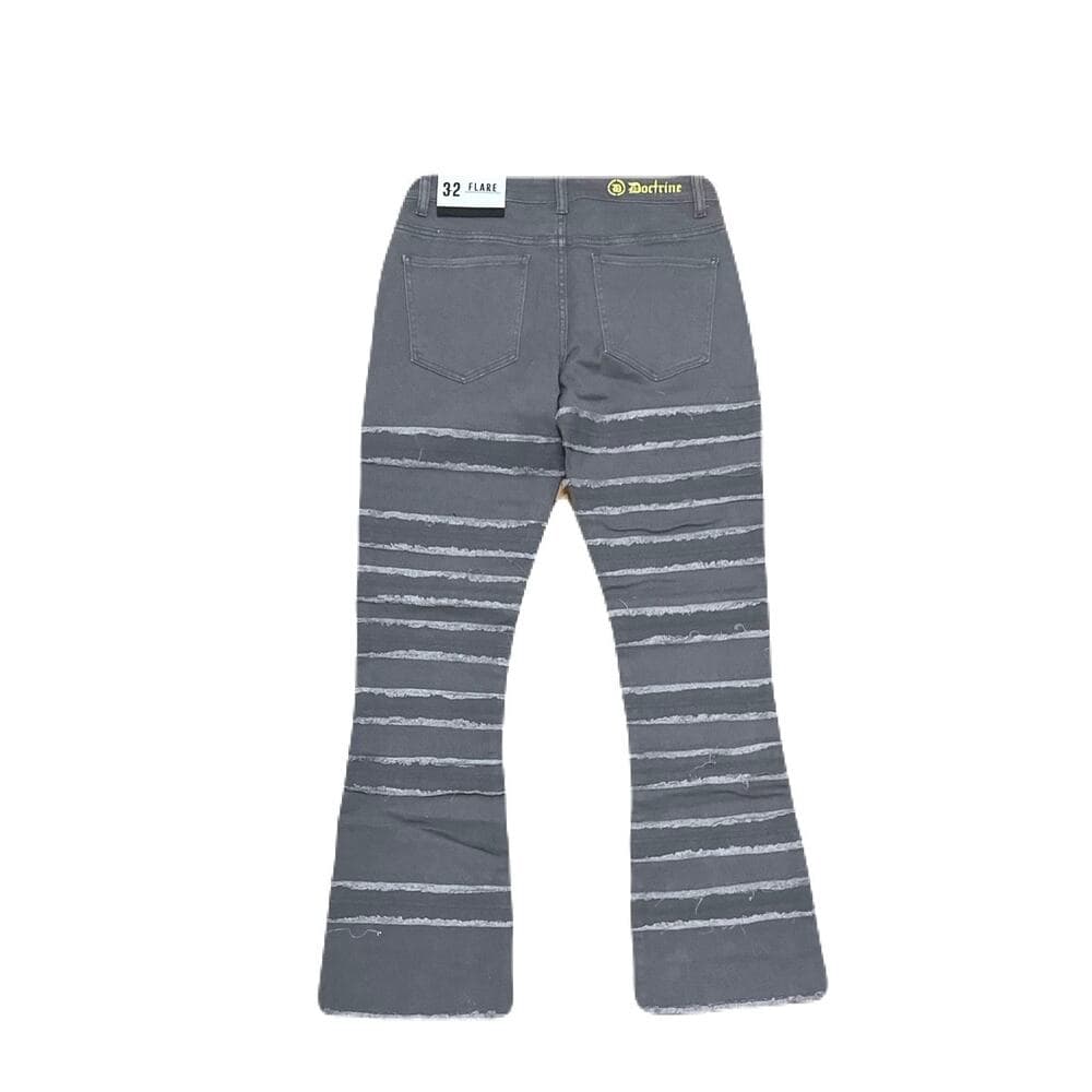 Doctrine Gray Flare Men’s Jean’s Size 32 - Thumbnail 2