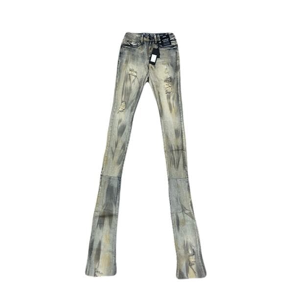 Si Tu Veux Brandon Jean’s Matte Gold Size 32 New - Thumbnail 5