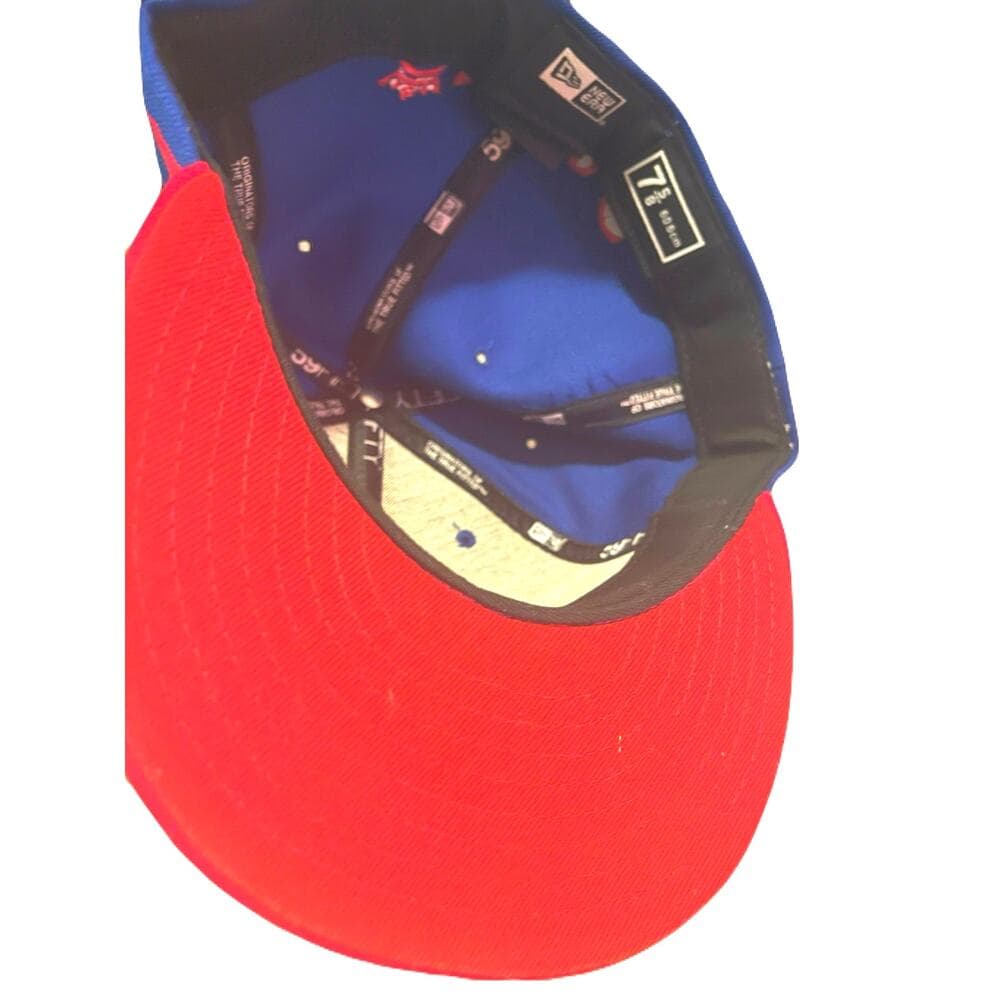 New Era Empire Entertainment Royal & Red Hat Size 7 5/8 - Thumbnail 5
