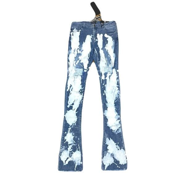 Doctrine Hendrix Stacked Indigo Wash Size 38 New - Thumbnail 6