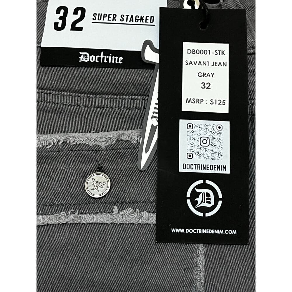 Doctrine Savant Jean Gray Size 32 New Superstacks - Thumbnail 2
