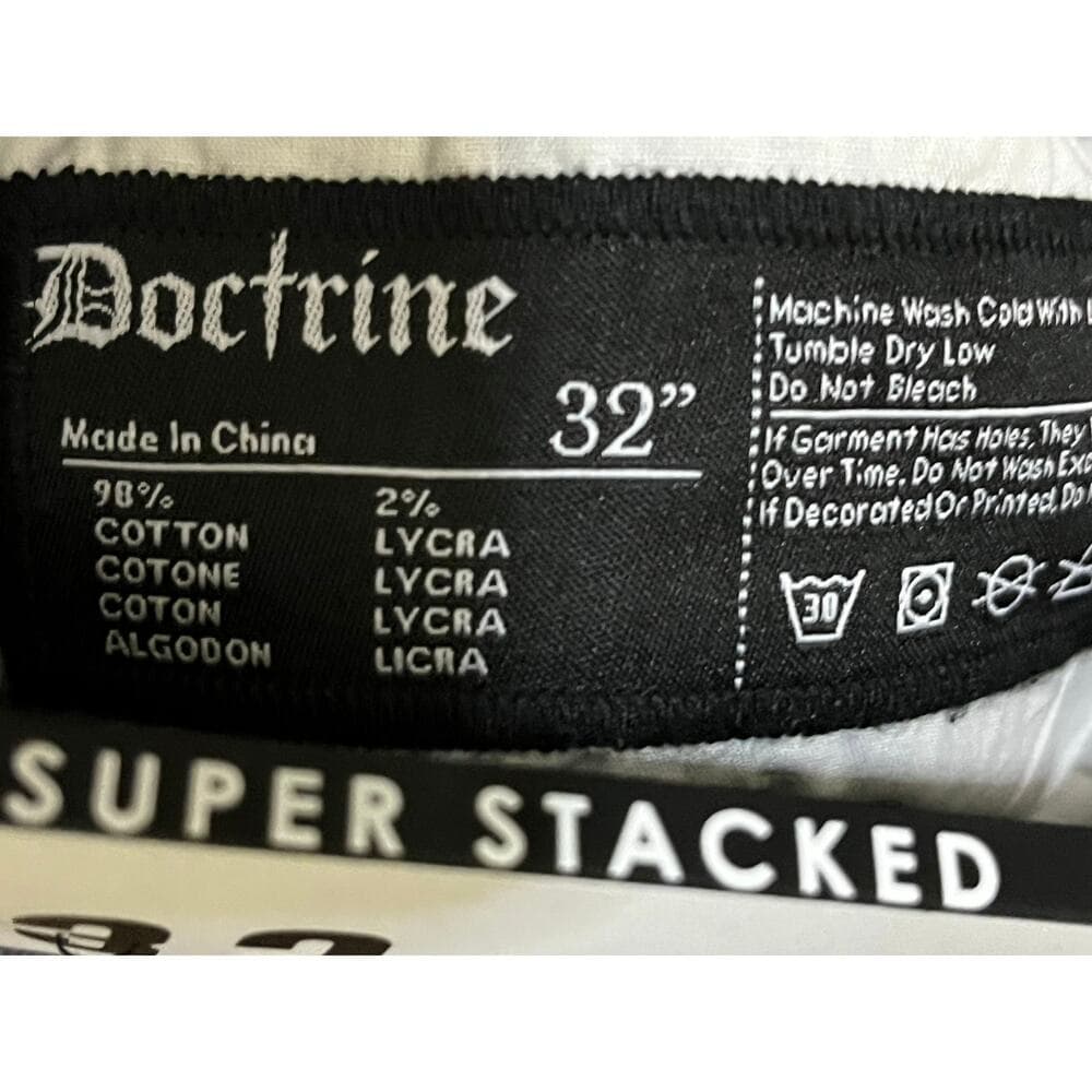 Doctrine Savant Jean Gray Size 32 New Superstacks - Thumbnail 3