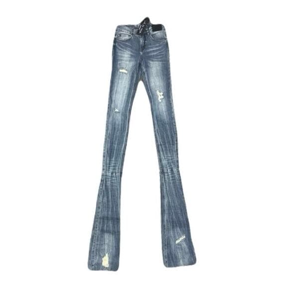Si Tu Veux Alix Jean Medium Wash Size 32 New - Thumbnail 6