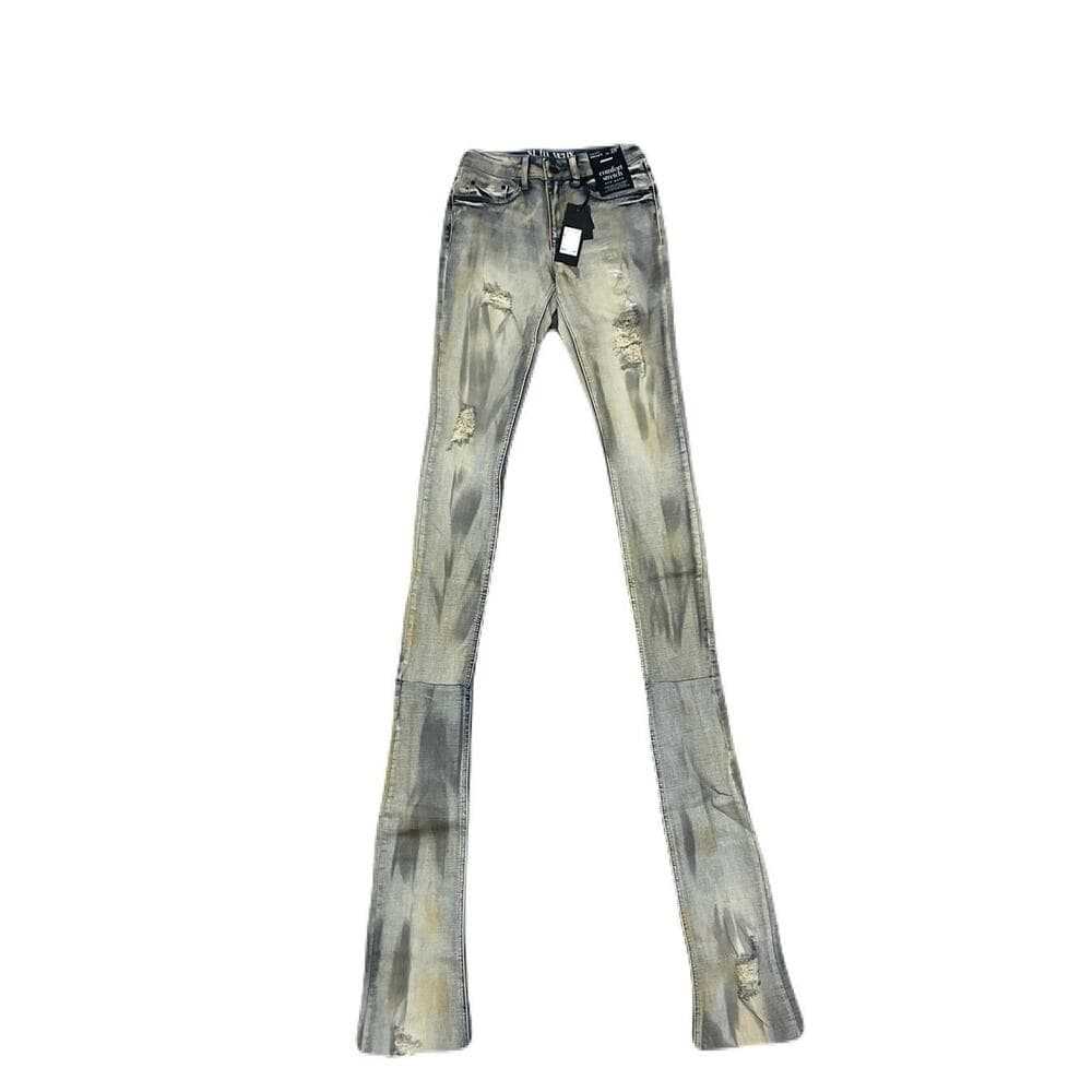 Si Tu Veux Brandon Jean’s Matte Gold Size 42 New - Thumbnail 5