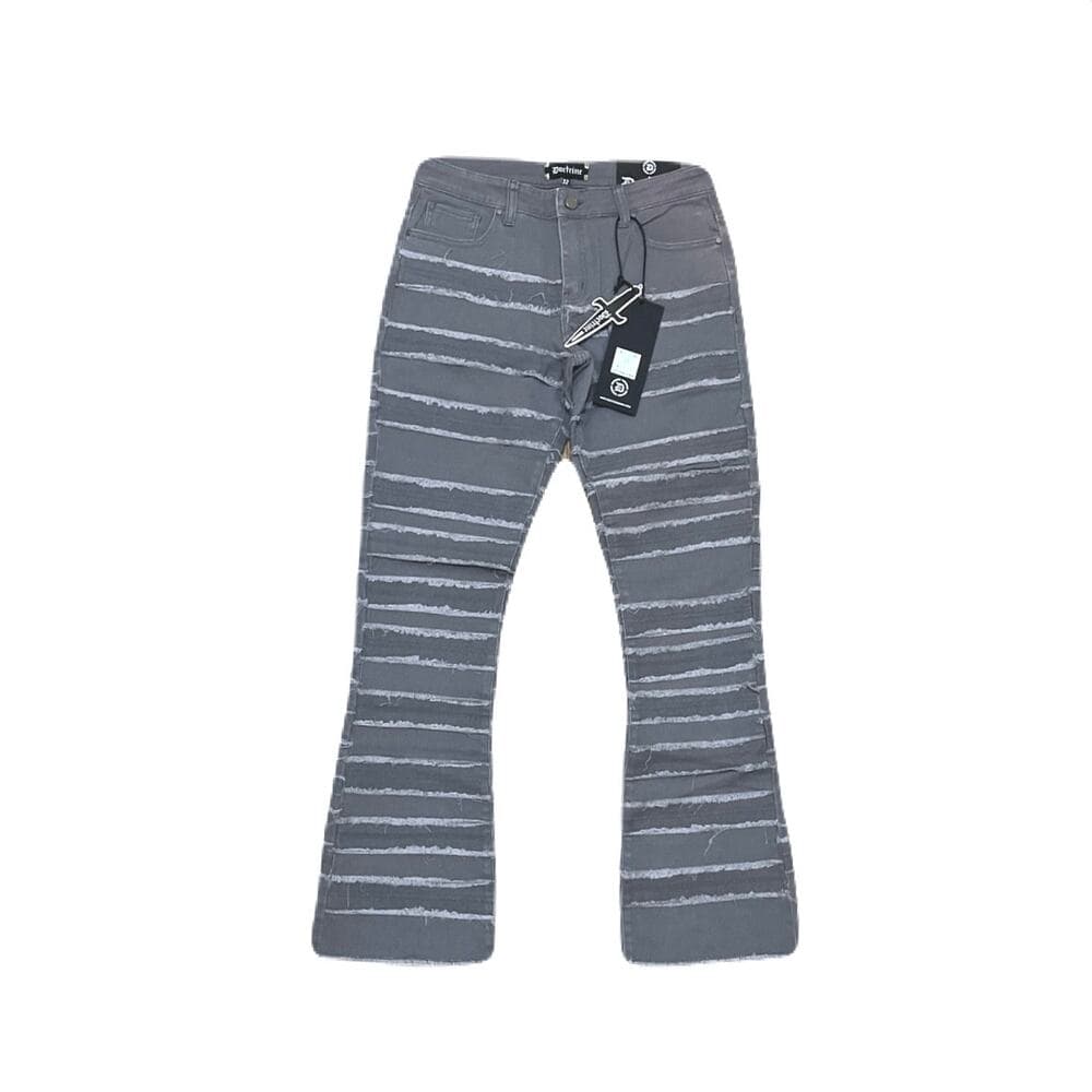 Doctrine Gray Flare Men’s Jean’s Size 32 - Thumbnail 6