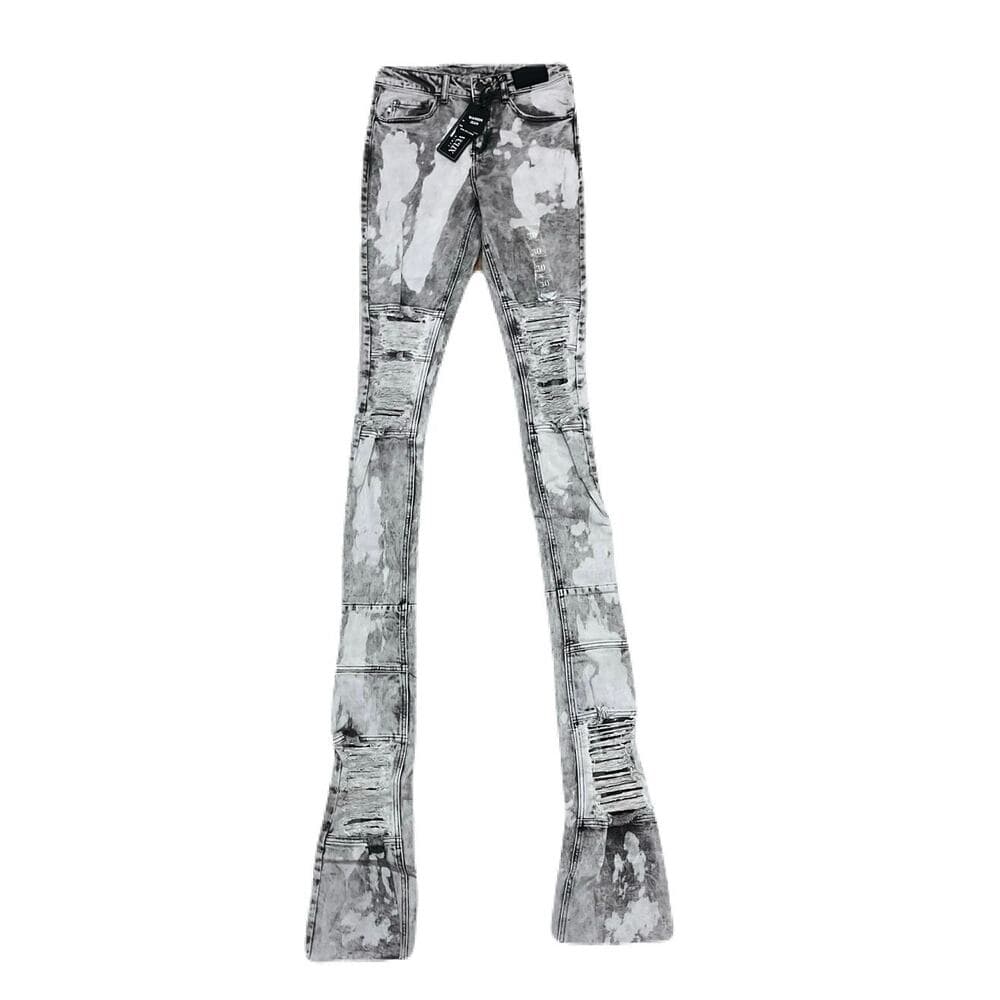 Si Tu Veux Warren Jean Gray Wash Size 40 New - Thumbnail 5