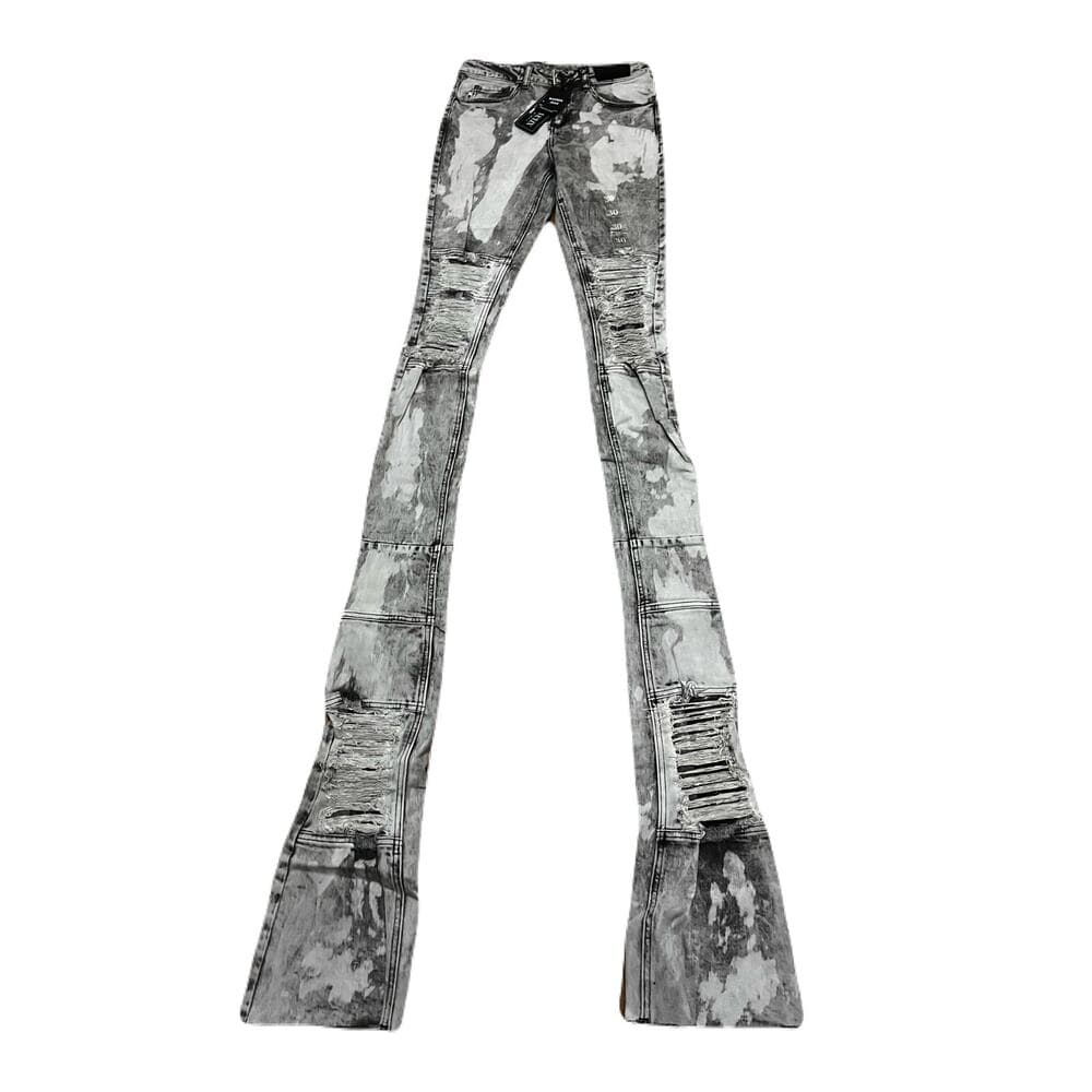 Si Tu Veux Warren Jean Gray Wash Size 30 New - Thumbnail 2