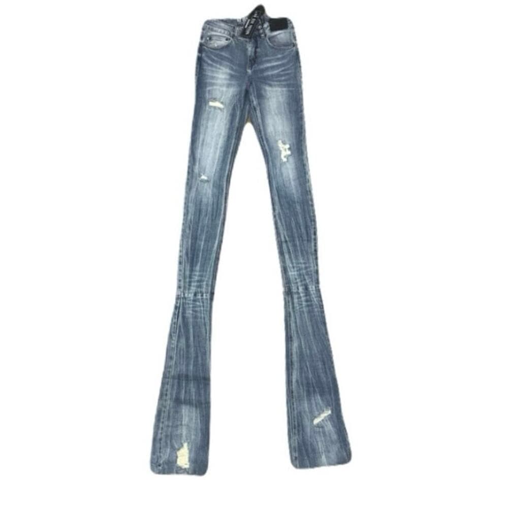 Si Tu Veux Alix Jean Medium Wash Size 40 New - Thumbnail 5