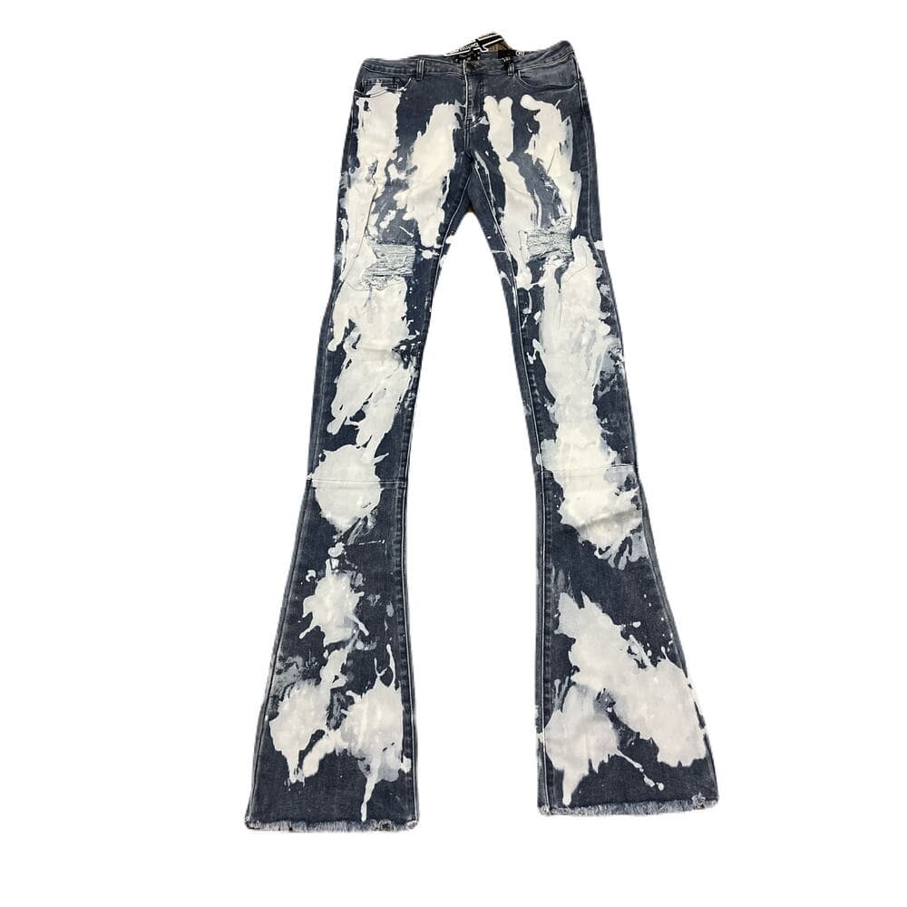 Doctrine Hendrix Stacked Indigo Wash Size 38 New - Thumbnail 2