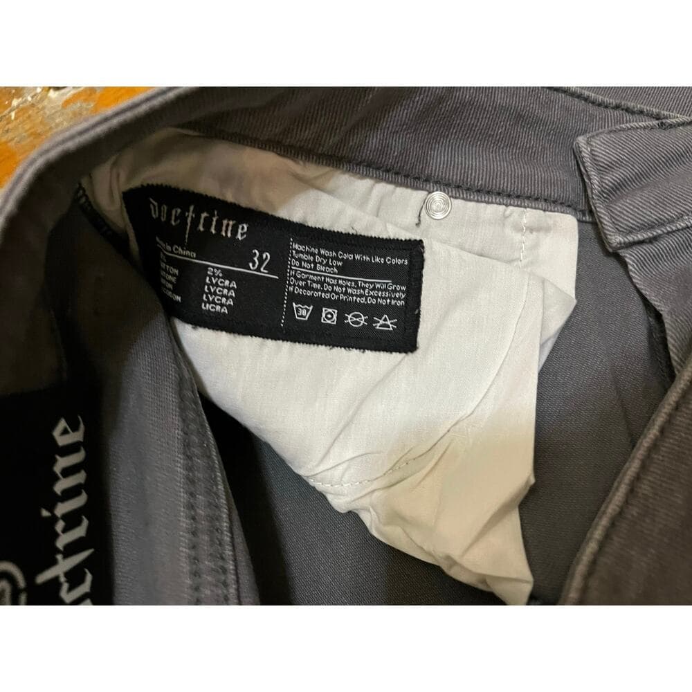 Doctrine Gray Flare Men’s Jean’s Size 32 - Thumbnail 5