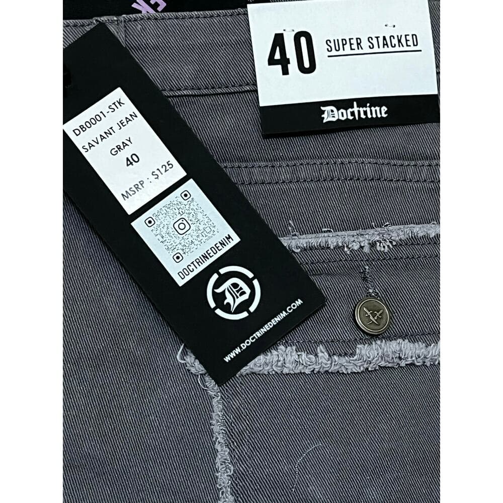 Doctrine Savant Jean Gray Size 40 New Superstacks - Thumbnail 2