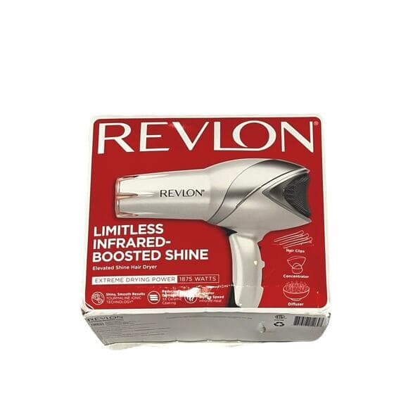 Revlon 1875W Infrared Heat + Ceramic Hair Dryer, White - Thumbnail 6