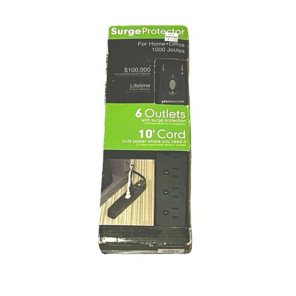 360 Electrical 6 Outlets With Surge Protection 10” Cord - Thumbnail 5